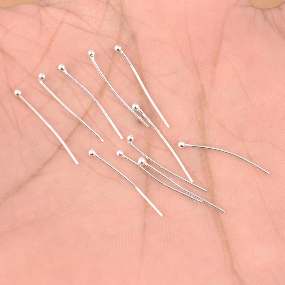 350 perni dorati per borchie 40 mm x 0,7 mm e con occhielli da 4 cm per