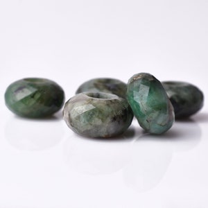 Large Hole Natural Sapota Gemstone Beads