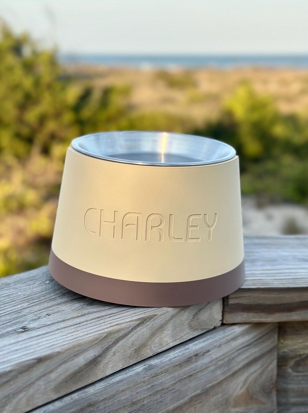 Personalized Cat Bowl Riser, Elevated Feeder for Whisker Fatigue ...
