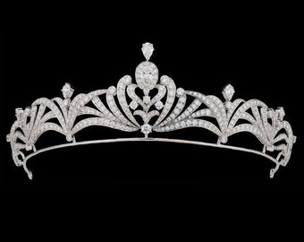 925 Sterling Silver - Bridal Tiara