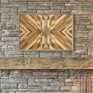 Barn Quilt Holzkunst: Rustikales Bauernhaus Dekor