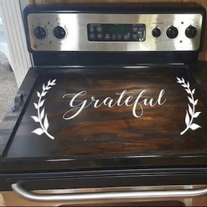Noodle board/ gas or electric / stove cover, stovetop cover, boards for stove, farmhouse stove cover, farmhouse sign / stove board Gift
