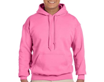 Gildan Heavy Blend Hoodie: 50/50 Cotton-Poly Fleece Sweatshirt