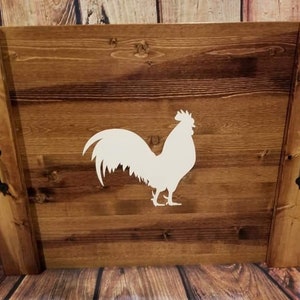 Personalized Farmhouse Stove Cover: Rustic Kitchen Decor