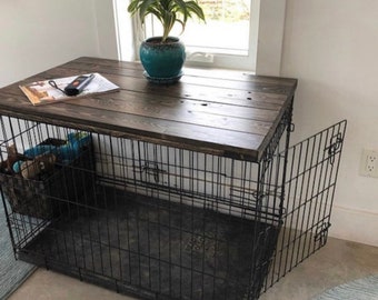 dog crate kitchen table