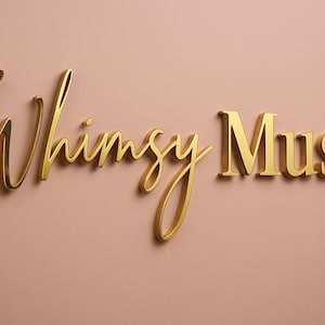 Custom Laser Cut Logo Sign, Beauty Salon Sign, 3D Business Sign, Raised 3D Design, Personalized Business Sign, Dentist Signboard