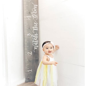 Personalized Wooden Growth Chart: Giant Ruler for Kids Labor Day Sale