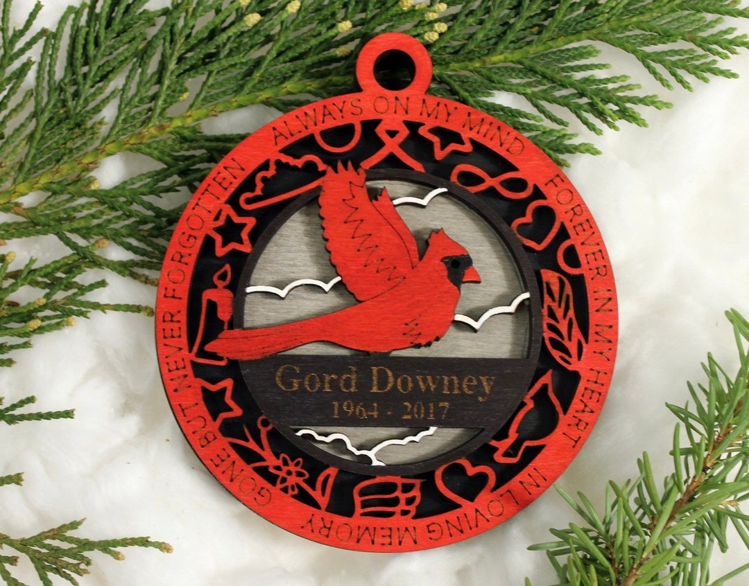 Memorial Christmas Ornament, Memorial Ornament, in Loving Memory ...