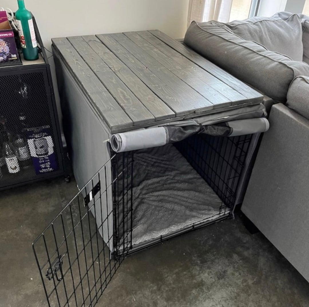 Dog Crate Topper Kennel Top Furniture Dog Crate Tabletop Dog Kennel Top