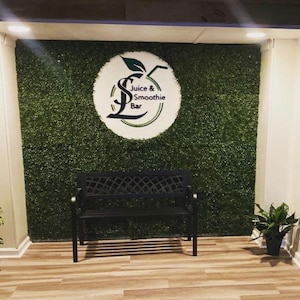 Custom Laser Cut Wood Business Logo Sign: 3D Baltic Birch Decor