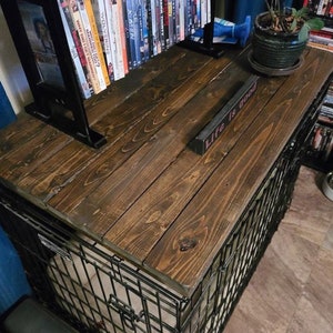 Transform Your Dog&#39;s Crate with a Multi-Purpose top | Versatile Indoor Pet Furniture Labor Day Sale