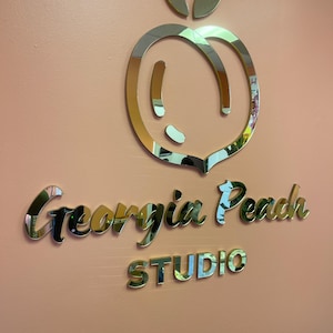 Laser Cut Logo Sign, Beauty Salon Sign, 3D Business Sign, Business Signboard, Custom Laser Cut, Logo With Raised 3D Design, Dentist Sign