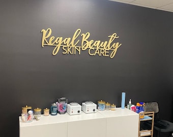 3D Logo Schild: Laser Geschnittenes Schild