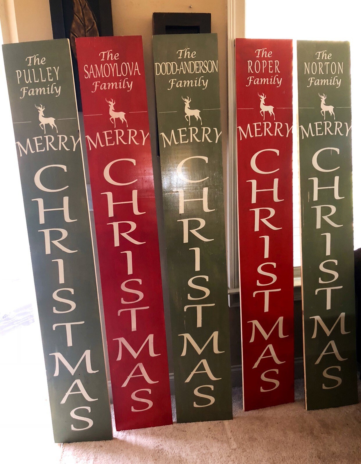 6 Christmas Porch Sign Christmas Decor Outdoor Christmas | Etsy