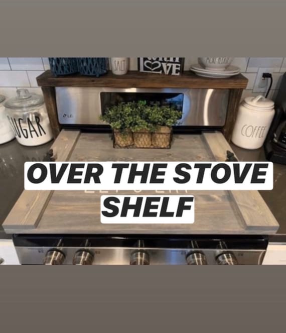 Stove Top Cover Wood-noodle Board-electric Stove Cover-kitchen Decor-wood  Cooktop Cover-rustic Stove Top Cover for Flat Top Stove-gas Stove 