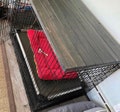 Farmhouse Dog Crate Table Top: Wood Kennel Cover