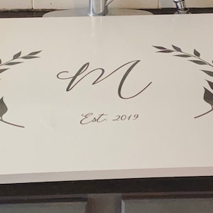 Gepersonaliseerde bovenklep rustieke houtkachel: keukendecor Labor Day Sale