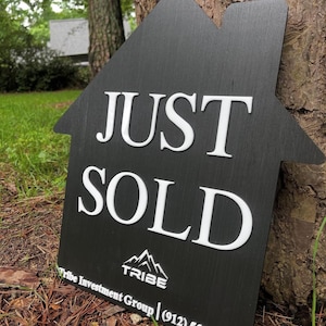 Welcome Home Real estate house closing sign, Just sold real estate sign, real estate agent closing sign, fun closing sign, realty sign Gift
