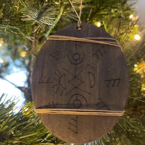 Engraved Talisman Ornament: Inspired by From TV Series, Replica Prop Labor Day Sale