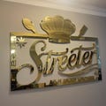 Business Logo Sign, Laser Cut Sign, Beauty Salon Sign, 3D Business Sign, Business Sign, Custom Laser Cut Signs, Logo With Raised 3D Design