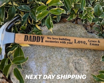 Martelo personalizado gravado - Presente para pai/avô