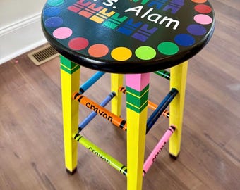 ピエール・サラ クレヨンスツール 『鉛筆コレクション』よりミニ椅子 ピエール・サラ クレヨンスツール 『鉛筆コレクション』よりミニ