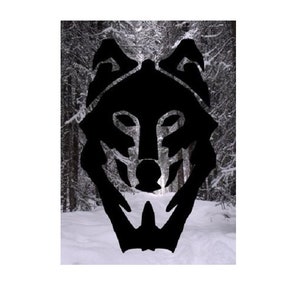 Wolf .Svg, .Png,  .Pdf, .Jpg, Digital Download for Die Cutting Machines