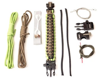 Cordell Paracord Emergency Survival Bracelet Terminus