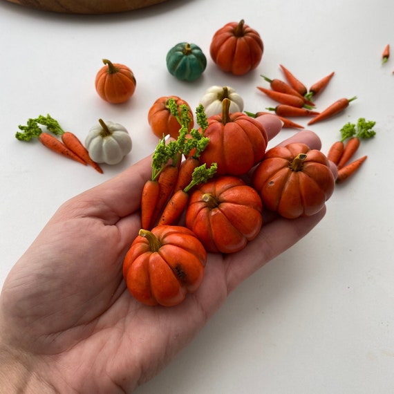 miniature vegetables dollhouse
