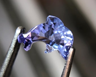 Natural Tanzanite Dolphin Cut, 7 x 5 MM Tanzanite Dolphin Shape, Blue Tanzanite Dolphin, December Birthstone, 1 Carat Tanzanite Dolphin