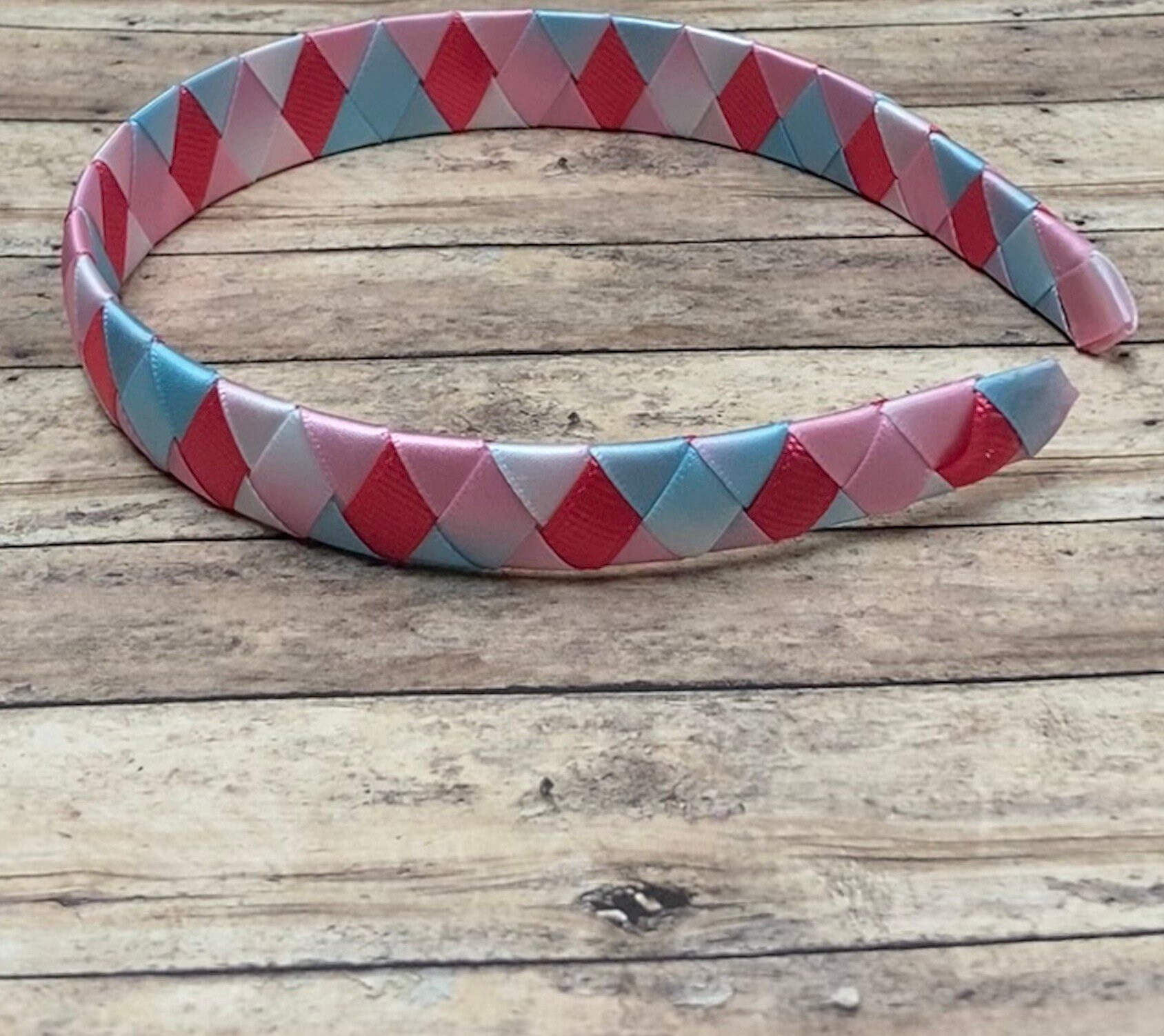 Rosa und blaues Stirnband Webband Mädchen Stirnband | Etsy
