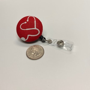 Medical badge holder, hospital badge, medical ID holder, medical student gift, stethoscope ID tag, nurse appreciation