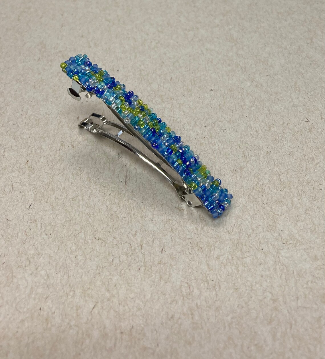 Barrette for Women Fancy Barrettes Stylish Hair Clip Blue Etsy