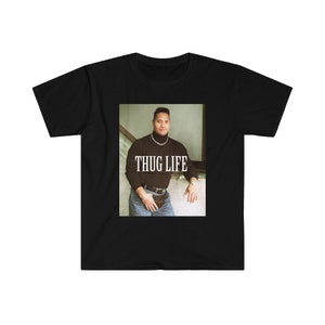 Throwback - Dwayne Johnson T-Shirt Unisex a maniche corte