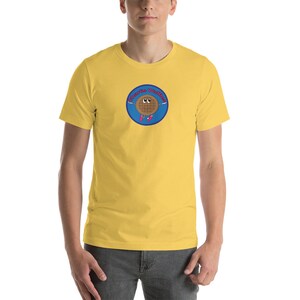 Charlie Waffeln! Kurzärmeliges Unisex T-Shirt