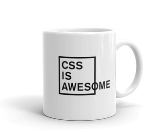 CSS Mug, Programmer Coder Gift