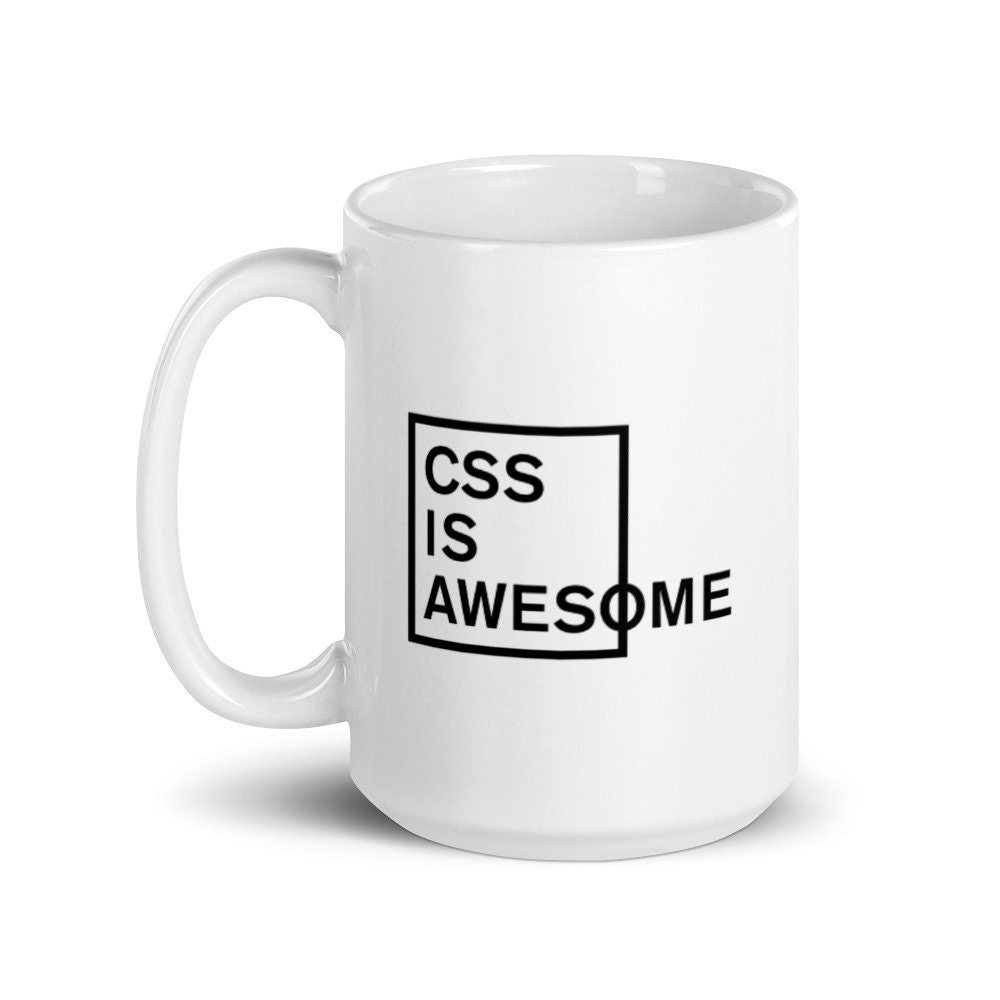 CSS is Awesome Mug - Etsy