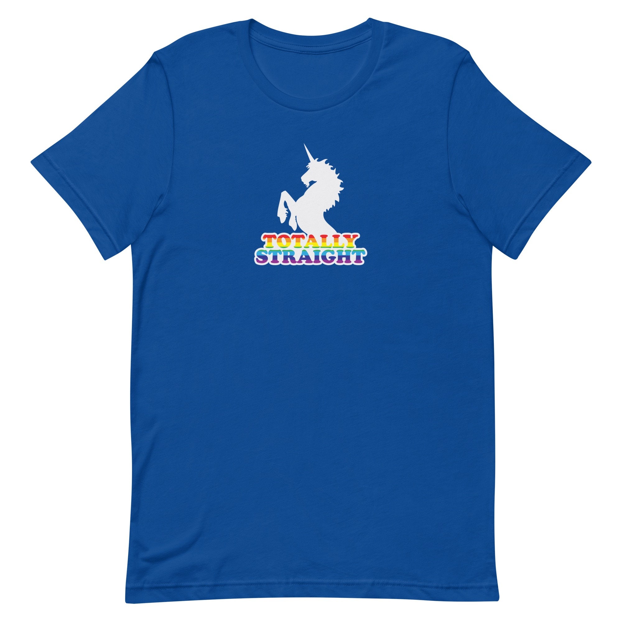 Totally Straight Short-sleeve Unisex T-shirt - Etsy