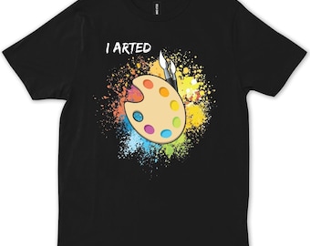 Draw Paint Create / Shirt / Artist Shirt / Artist Gift / Art | Etsy