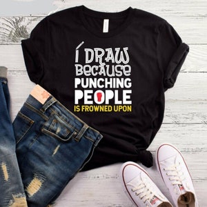 Draw Paint Create / Shirt  / Artist Shirt / Artist Gift / Art Shirt / Gift for Artist / Painter Shirt / Artist Tee