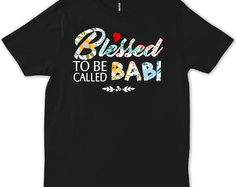 Womens Blessed to Be Babi Czech Republic Grandma