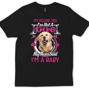 Golden Retriever Shirt - Dog Mom Shirt - Funny Dog Mom Shirt - Plus Size Graphic Tee - Golden Retriever Owner Gift