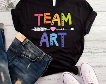 team art, Draw Paint Create / Shirt  / Artist Shirt / Artist Gift / Art Shirt / Gift for Artist / Painter Shirt / Artist Tee