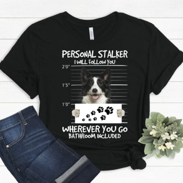 border collie Dog T-SHIRT, border collie lover, border collie gift, border collie mom, pure breed shirt, puppy lover, dog mom, fur mom