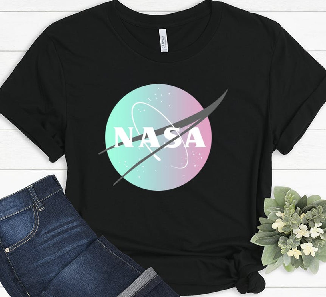 Nasa Tshirt Nasa shirt Nasa lovers gift Nasa space shirt Etsy