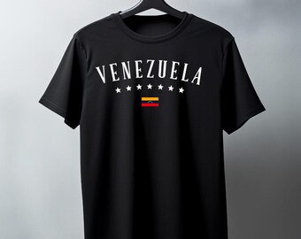 Venezuela Shirt with Flag Venezuelan Pride T-Shirt, Latin Heritage Tee, Caracas Gift, Soccer Fans Shirt, Hispanic Culture Clothing Maracaibo