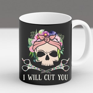 Hairdresser Hairstylist Stylist Barber Gift Funny Hair Saloon Coffee Mug