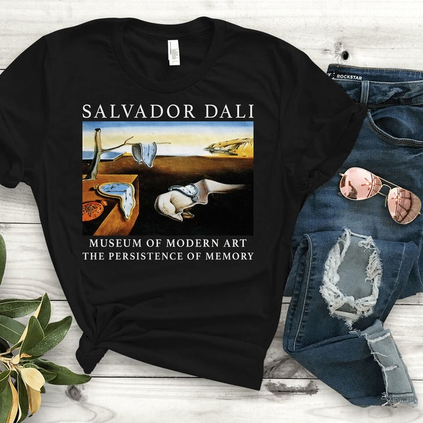 Salvador Dalí, The Persistence of Memory,Salvador dali Shirt, Salvador Dali Gift, Art T-Shirt, Artist Shirt, Artist Gift, Salvador dali Art