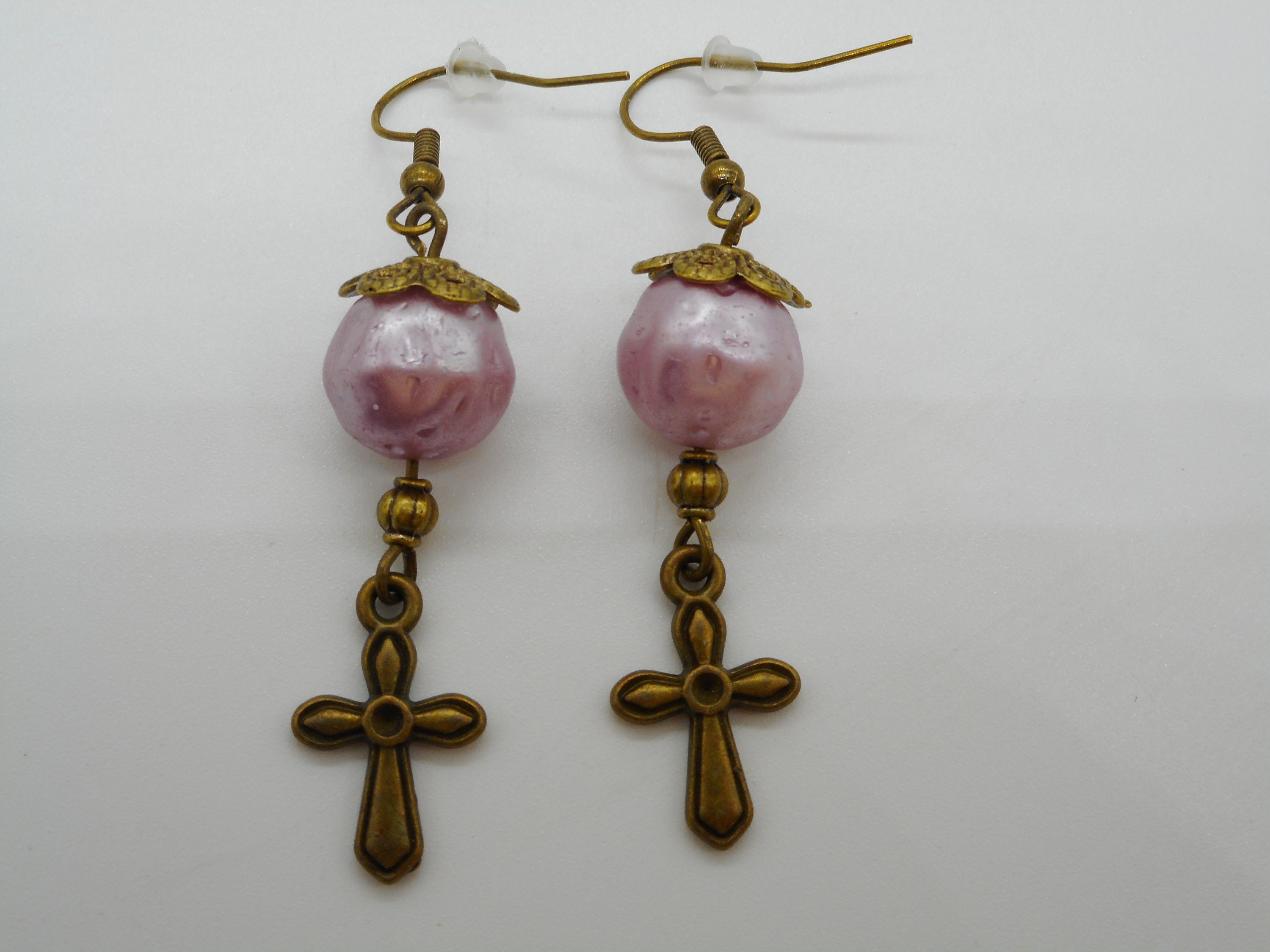 Collana con simbolo della croce occitana, gioiello con croce di Tolosa, ciondolo con croce araldica, regalo con croce araldica, croce di Forcalquier, medievale - Italia