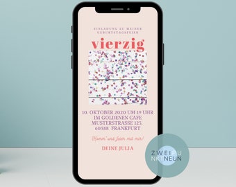 Einladung Etsy